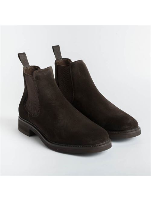 Stivaletti Berwick 17007 da uomo in  Camoscio testa di moro BERWICK 1707 | 446255PEAT